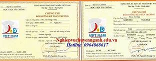 Chứng Chỉ Kế Toán Trưởng Bộ Tài Chính